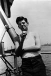 Allen in NY harbor, '47