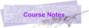 Course Notes