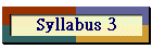 Syllabus 3